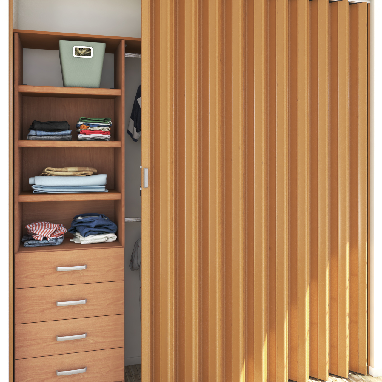 Puerta Plegable PVC Playcon Serie 100 Maple – PersiShop